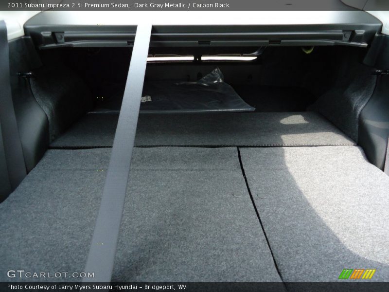 Dark Gray Metallic / Carbon Black 2011 Subaru Impreza 2.5i Premium Sedan