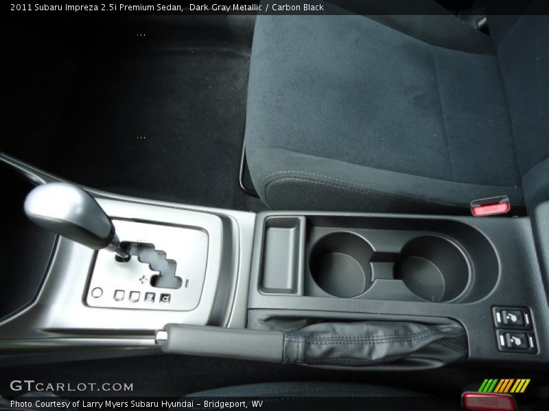 Dark Gray Metallic / Carbon Black 2011 Subaru Impreza 2.5i Premium Sedan