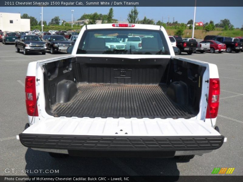 Summit White / Dark Titanium 2011 Chevrolet Silverado 1500 Regular Cab