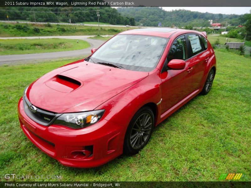 Front 3/4 View of 2011 Impreza WRX Wagon