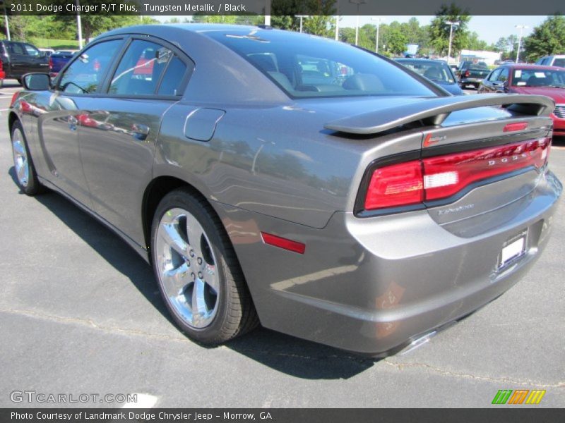 Tungsten Metallic / Black 2011 Dodge Charger R/T Plus