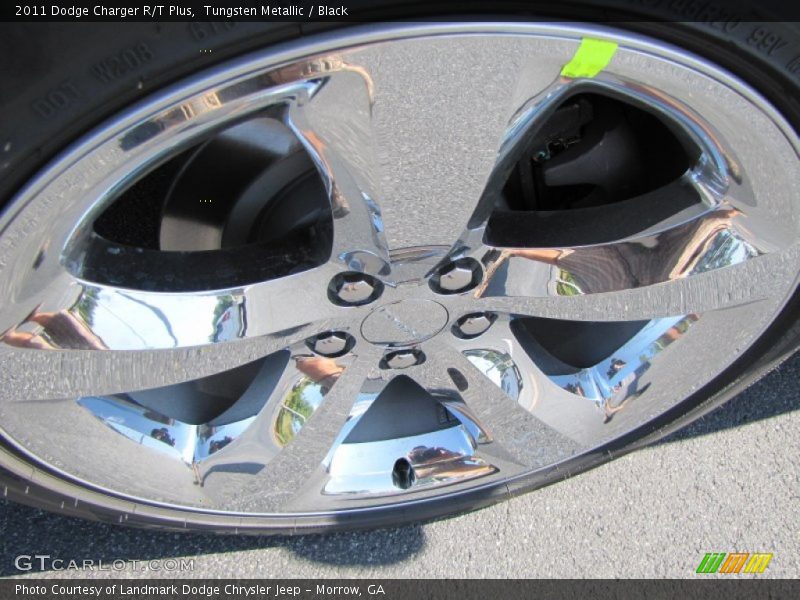 Tungsten Metallic / Black 2011 Dodge Charger R/T Plus