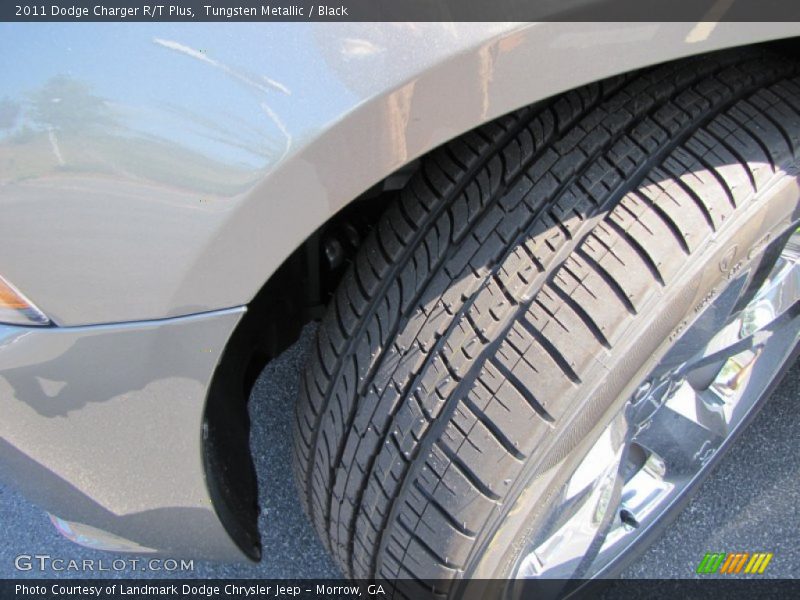 Tungsten Metallic / Black 2011 Dodge Charger R/T Plus