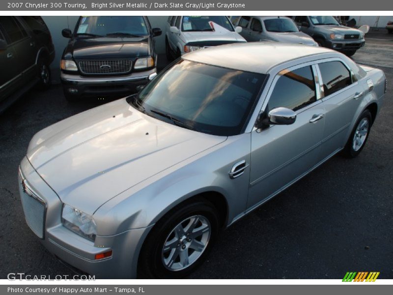 Bright Silver Metallic / Dark Slate Gray/Light Graystone 2007 Chrysler 300 Touring