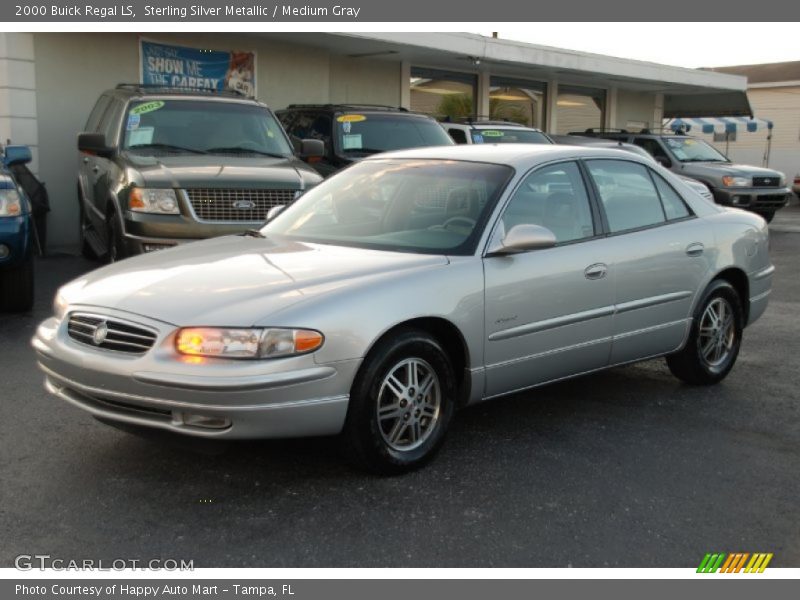 Sterling Silver Metallic / Medium Gray 2000 Buick Regal LS