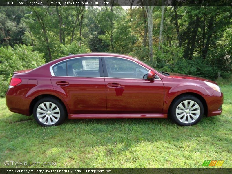  2011 Legacy 2.5i Limited Ruby Red Pearl