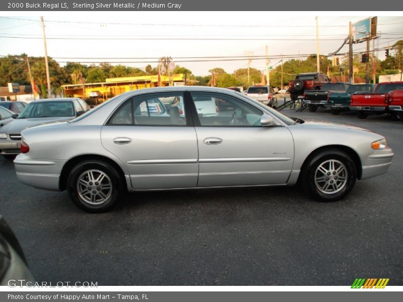 Sterling Silver Metallic / Medium Gray 2000 Buick Regal LS