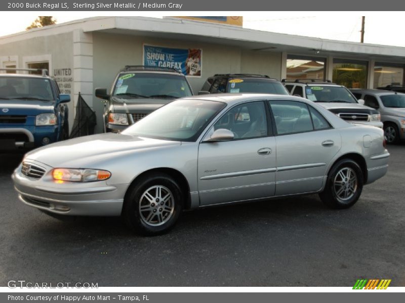 Sterling Silver Metallic / Medium Gray 2000 Buick Regal LS
