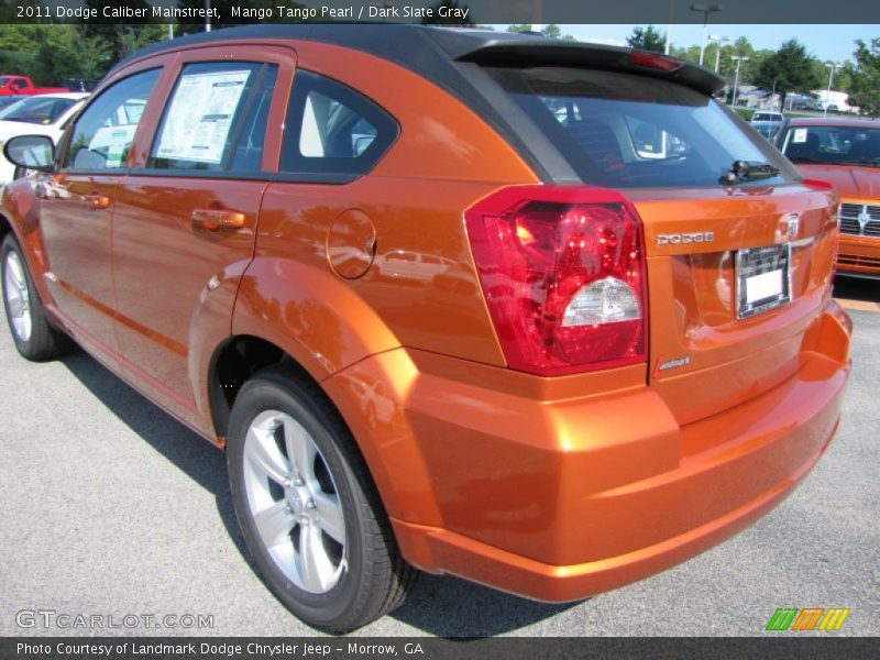 Mango Tango Pearl / Dark Slate Gray 2011 Dodge Caliber Mainstreet