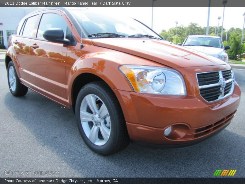 Mango Tango Pearl / Dark Slate Gray 2011 Dodge Caliber Mainstreet