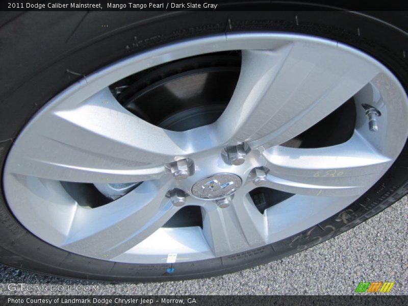 Mango Tango Pearl / Dark Slate Gray 2011 Dodge Caliber Mainstreet