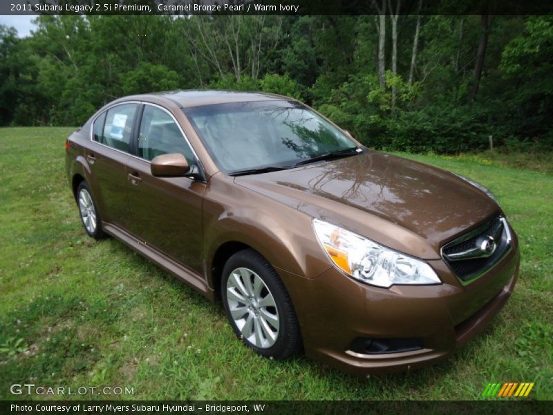 Caramel Bronze Pearl / Warm Ivory 2011 Subaru Legacy 2.5i Premium