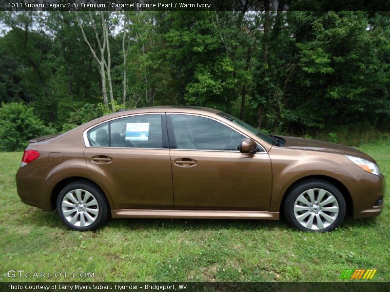 Caramel Bronze Pearl / Warm Ivory 2011 Subaru Legacy 2.5i Premium