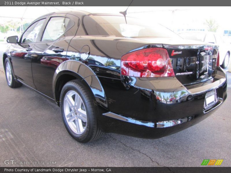 Black / Black 2011 Dodge Avenger Mainstreet