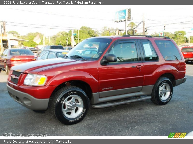  2002 Explorer Sport Toreador Red Metallic