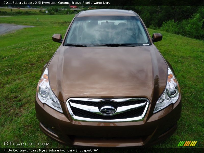 Caramel Bronze Pearl / Warm Ivory 2011 Subaru Legacy 2.5i Premium