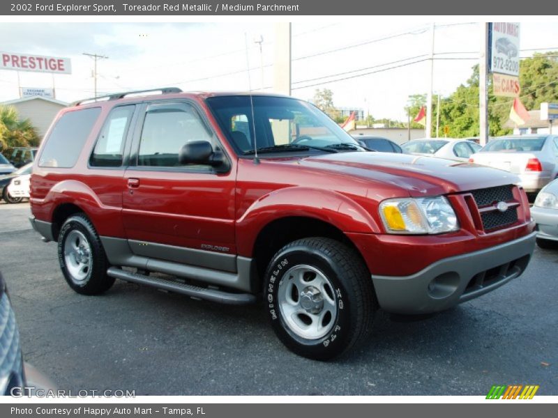  2002 Explorer Sport Toreador Red Metallic
