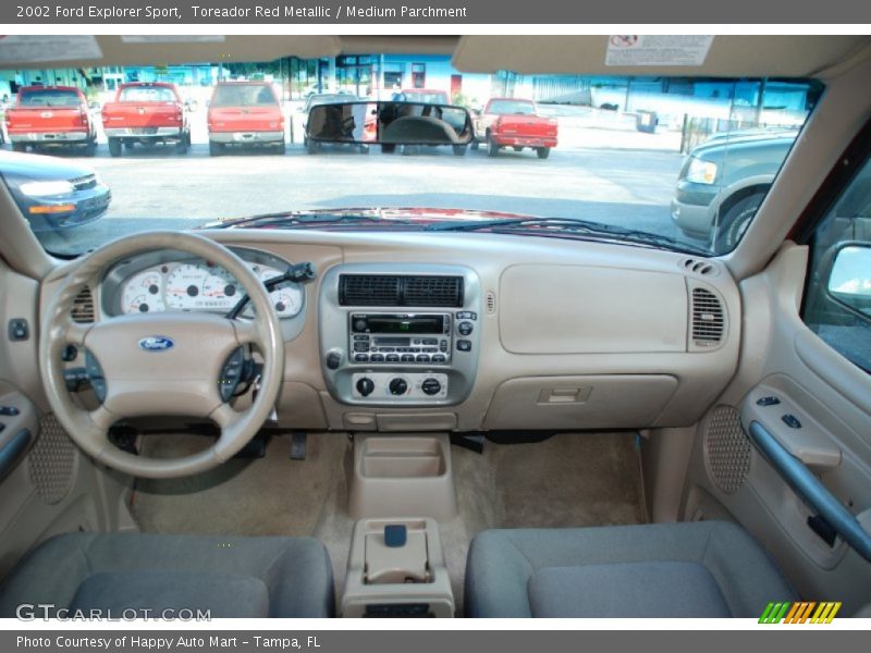 Dashboard of 2002 Explorer Sport
