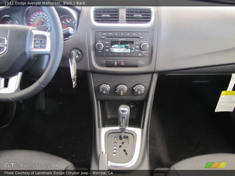 Black / Black 2011 Dodge Avenger Mainstreet