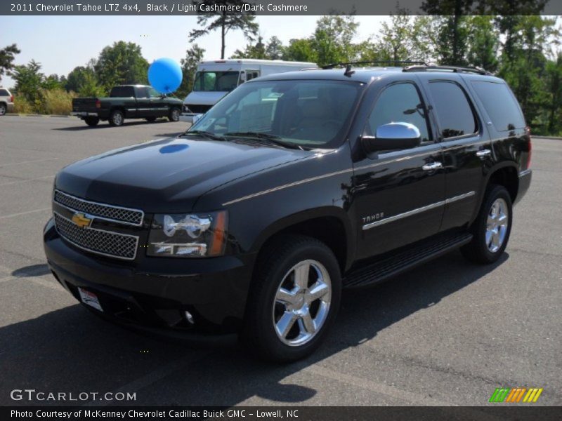 Black / Light Cashmere/Dark Cashmere 2011 Chevrolet Tahoe LTZ 4x4