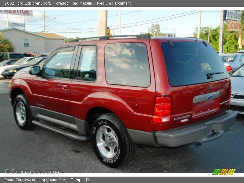  2002 Explorer Sport Toreador Red Metallic