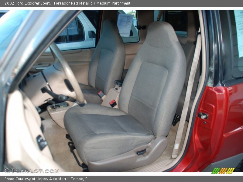 Toreador Red Metallic / Medium Parchment 2002 Ford Explorer Sport