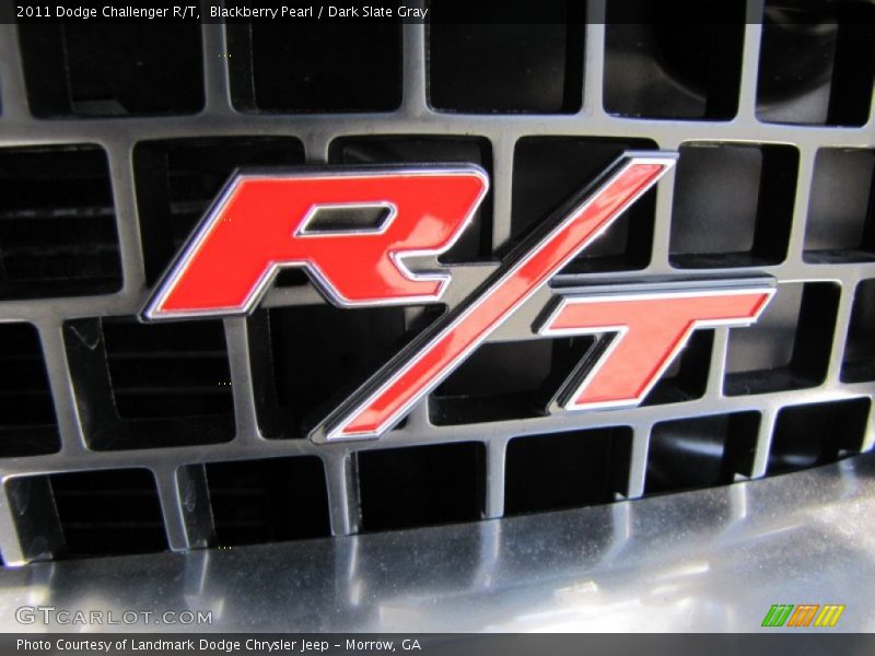 Blackberry Pearl / Dark Slate Gray 2011 Dodge Challenger R/T