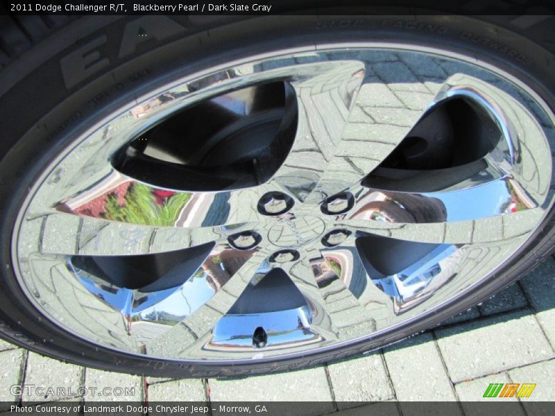 Blackberry Pearl / Dark Slate Gray 2011 Dodge Challenger R/T