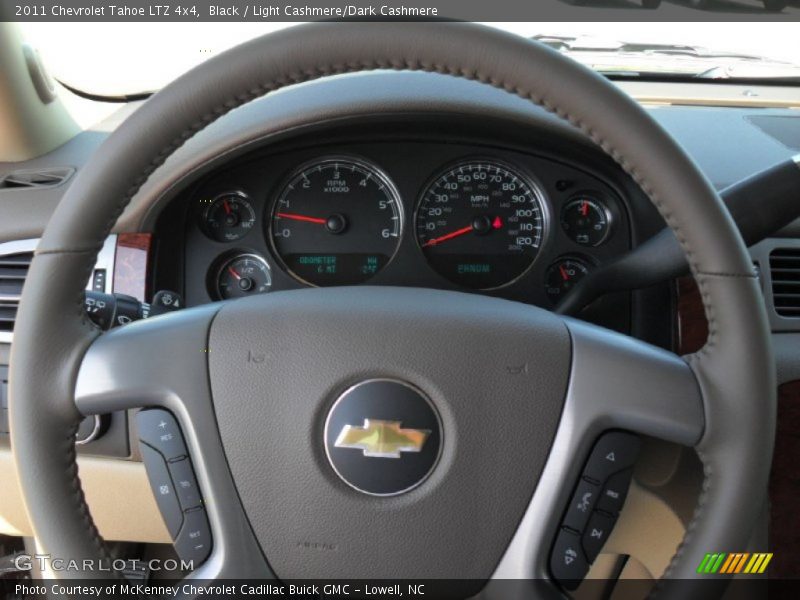 Black / Light Cashmere/Dark Cashmere 2011 Chevrolet Tahoe LTZ 4x4