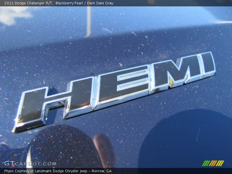 Blackberry Pearl / Dark Slate Gray 2011 Dodge Challenger R/T