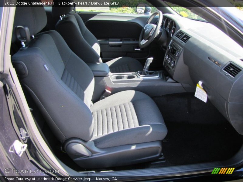 Blackberry Pearl / Dark Slate Gray 2011 Dodge Challenger R/T
