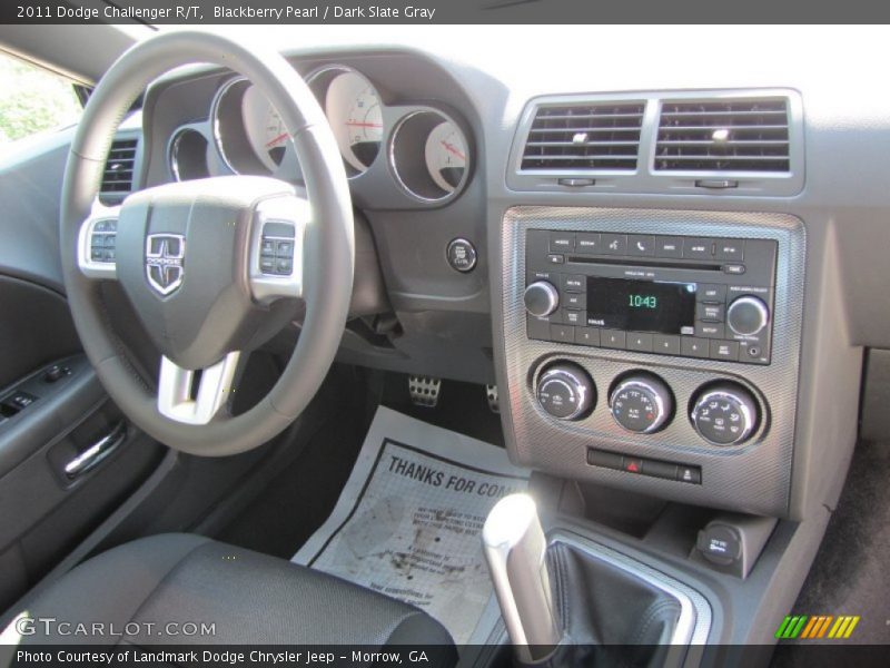 Blackberry Pearl / Dark Slate Gray 2011 Dodge Challenger R/T