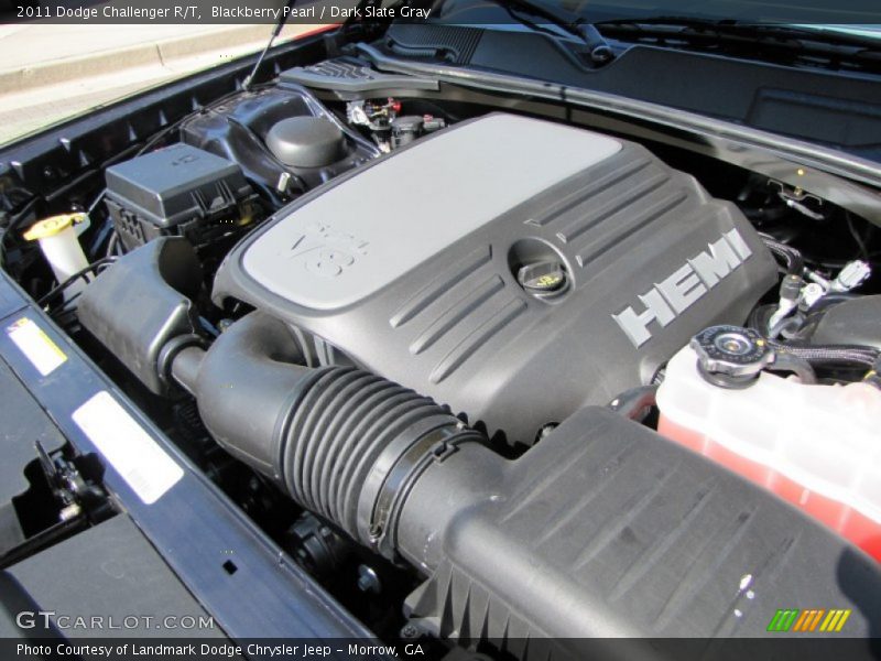 Blackberry Pearl / Dark Slate Gray 2011 Dodge Challenger R/T