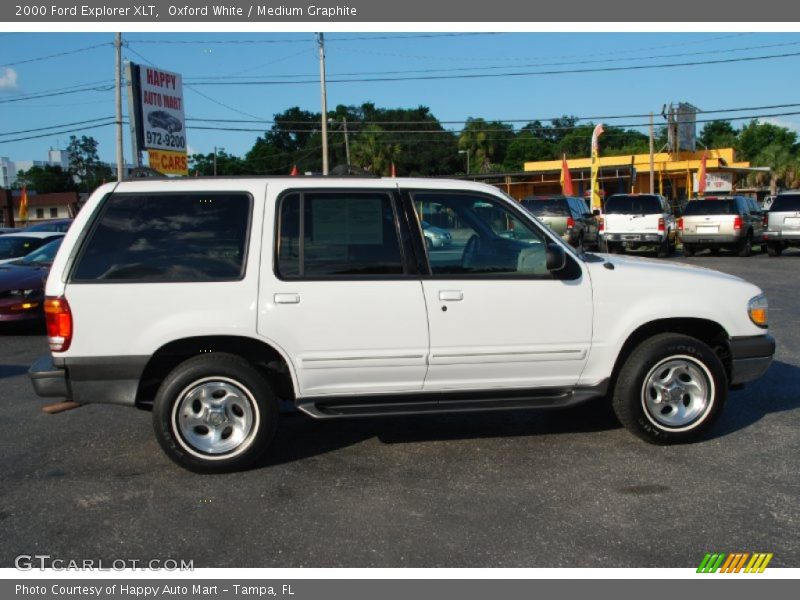  2000 Explorer XLT Oxford White