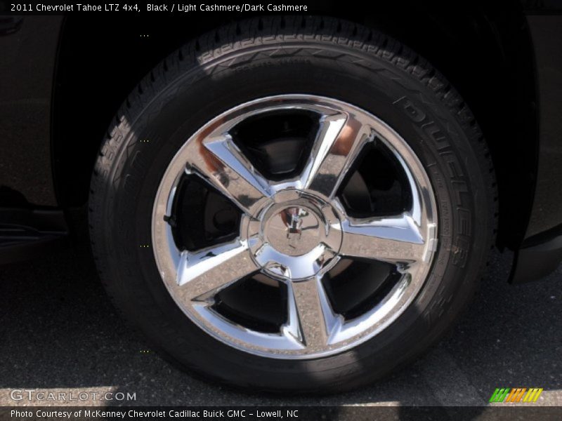 Black / Light Cashmere/Dark Cashmere 2011 Chevrolet Tahoe LTZ 4x4
