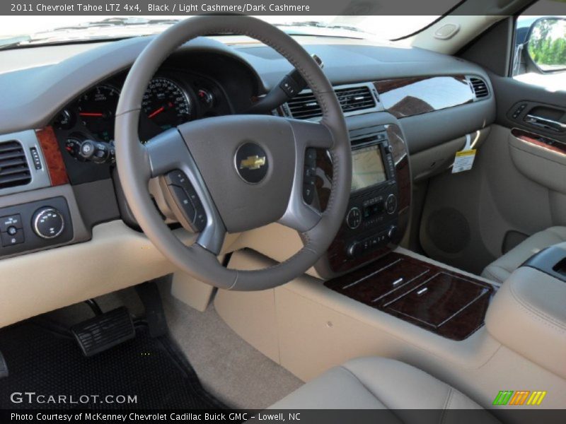Black / Light Cashmere/Dark Cashmere 2011 Chevrolet Tahoe LTZ 4x4