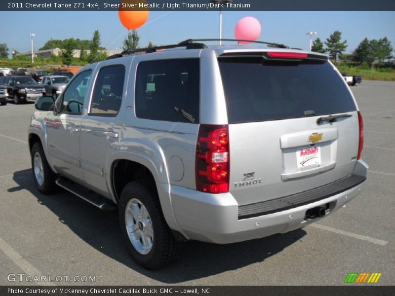 Sheer Silver Metallic / Light Titanium/Dark Titanium 2011 Chevrolet Tahoe Z71 4x4