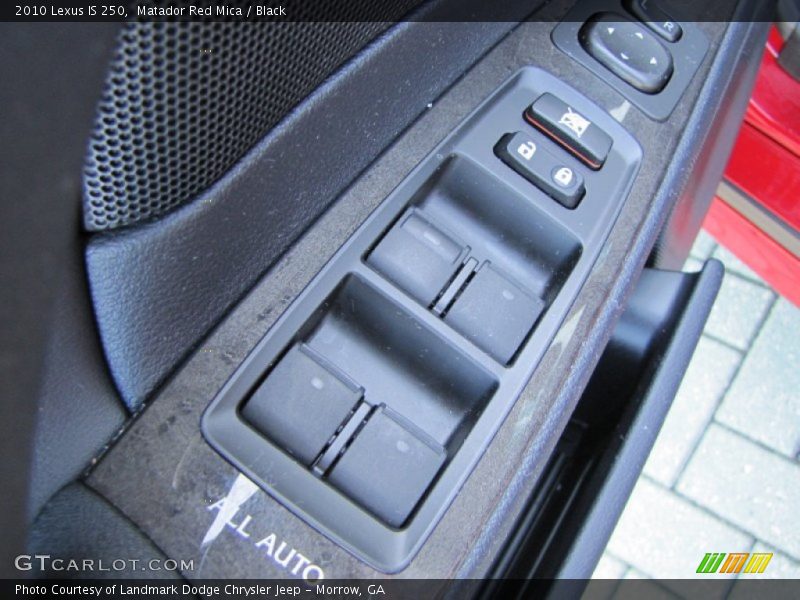 Controls of 2010 IS 250