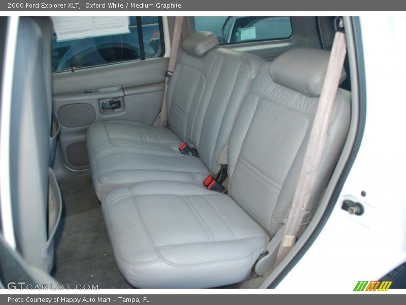  2000 Explorer XLT Medium Graphite Interior