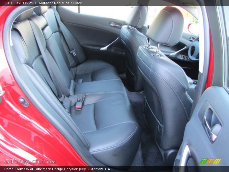  2010 IS 250 Black Interior