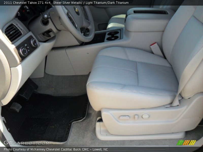 Sheer Silver Metallic / Light Titanium/Dark Titanium 2011 Chevrolet Tahoe Z71 4x4
