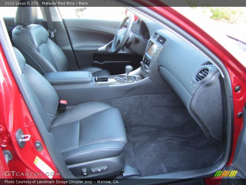  2010 IS 250 Black Interior