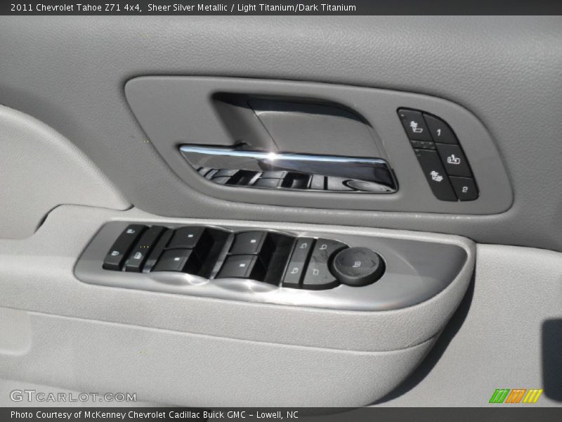 Sheer Silver Metallic / Light Titanium/Dark Titanium 2011 Chevrolet Tahoe Z71 4x4