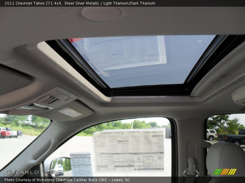 Sheer Silver Metallic / Light Titanium/Dark Titanium 2011 Chevrolet Tahoe Z71 4x4