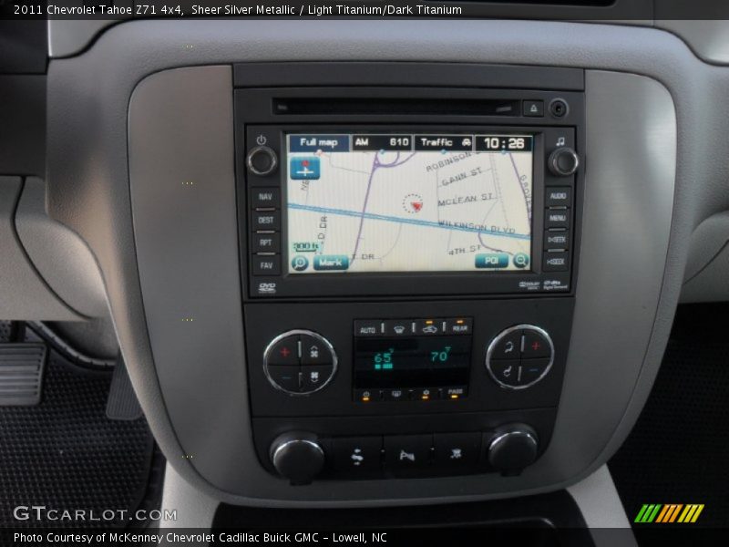 Sheer Silver Metallic / Light Titanium/Dark Titanium 2011 Chevrolet Tahoe Z71 4x4