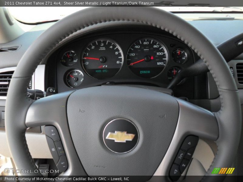 Sheer Silver Metallic / Light Titanium/Dark Titanium 2011 Chevrolet Tahoe Z71 4x4