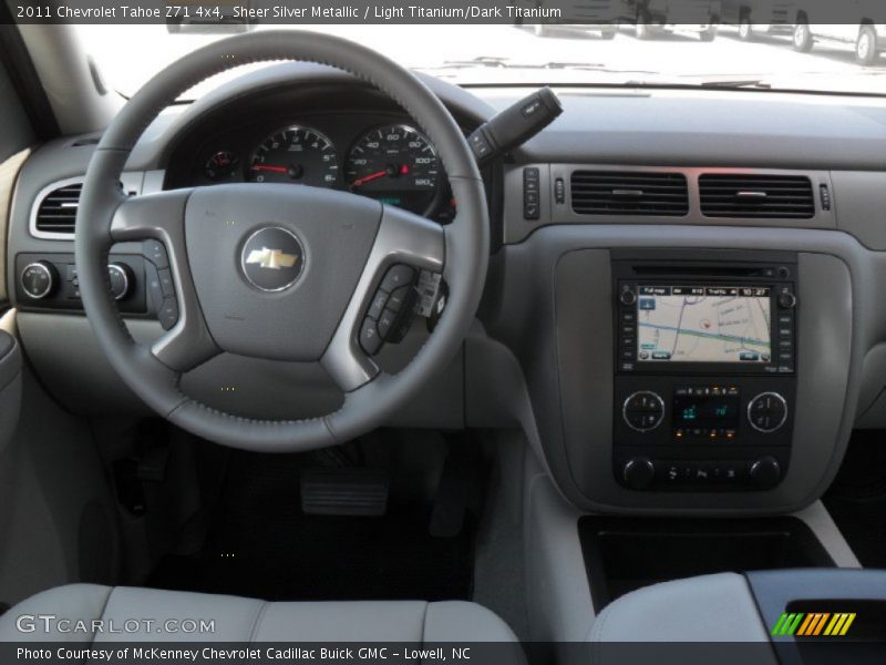 Sheer Silver Metallic / Light Titanium/Dark Titanium 2011 Chevrolet Tahoe Z71 4x4