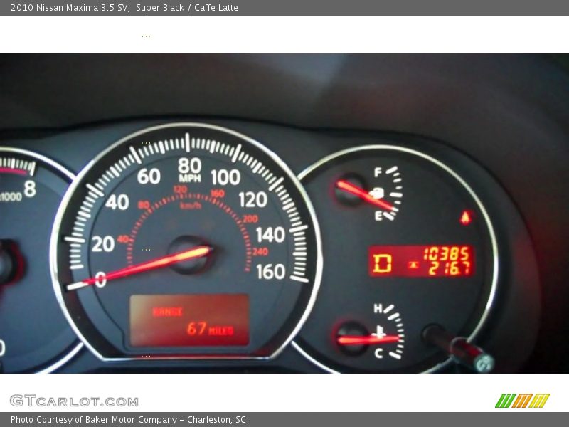 Super Black / Caffe Latte 2010 Nissan Maxima 3.5 SV