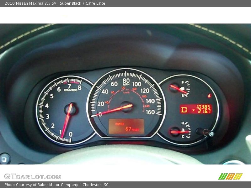 Super Black / Caffe Latte 2010 Nissan Maxima 3.5 SV