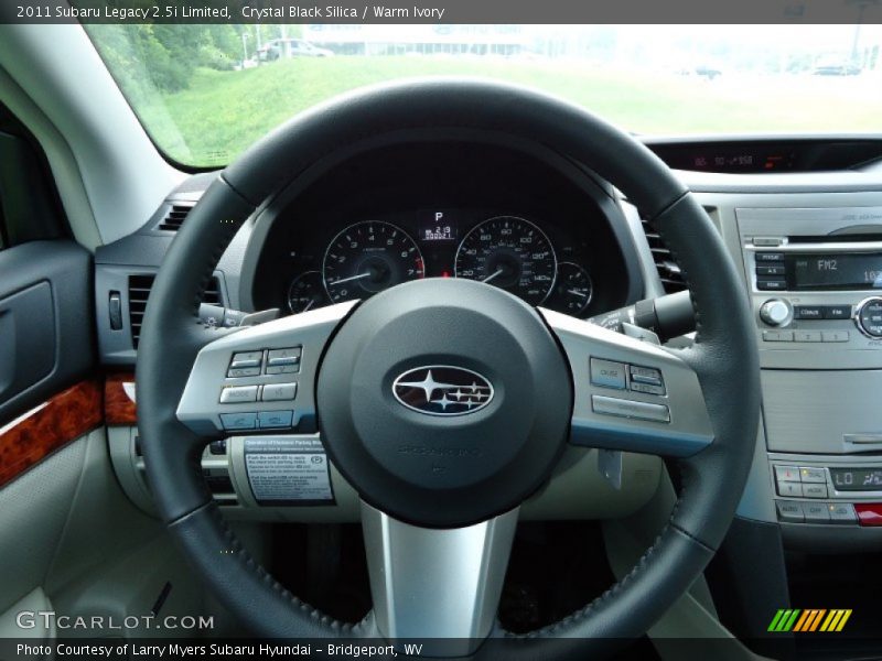  2011 Legacy 2.5i Limited Steering Wheel